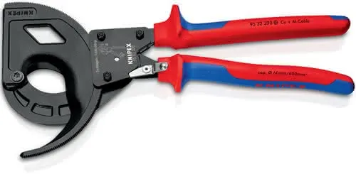 Kabelschneider Gesamt-L.320mm max.60 (600 mm²)mm pol.Mehrkomp.-Hüllen KNIPEX