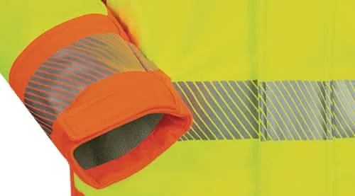 Warnschutzsoftshelljacke Rickmer Gr.XXXL gelb/orange ELYSEE