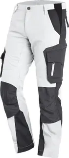 Arbeitshose FLORIAN Gr.46 weiß/anthrazit FHB
