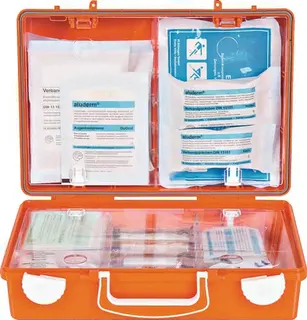 Erste Hilfe Koffer EUROPA I B310xH210xT1 30ca.mm orange SÖHNGEN