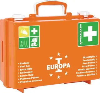 Erste Hilfe Koffer EUROPA I B310xH210xT1 30ca.mm orange SÖHNGEN – Bild 2