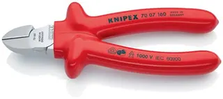 Seitenschneider L.160mm tauchisol.KNIPEX