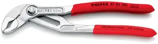 Wasserpumpenzange Cobra® L.180mm Spann-W.36mm verchr.Ku.-Überzug KNIPEX