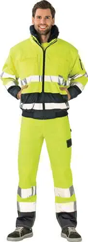 Warnschutz-Comfortjacke Gr.XXL gelb/mari ne PLANAM