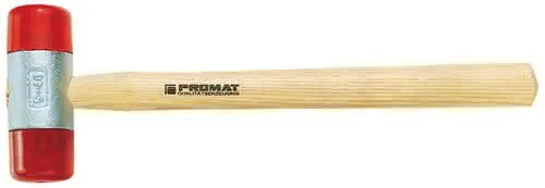 Plastikhammer Kopf-D.27mm Kopf-L.88mm Celluloseacetat rot HO PROMAT