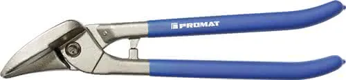Idealblechschere L.260mm re.STA max.0,8mm VA max.0,45mm PROMAT