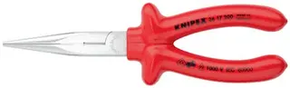 Flachrundzange L.200mm ger.VDE tauchisol.KNIPEX – Bild 4