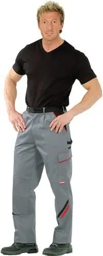 Bundhose Highline Gr.46 schiefer/schwarz /rot PLANAM