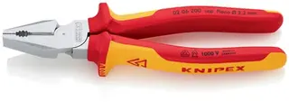 Kraftkombizange L.200mm verchr.Mehrkomp.-Hüllen VDE KNIPEX