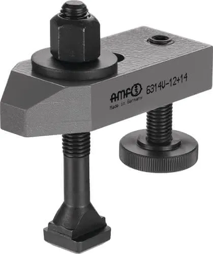 Spanneisen Nr.6314V f.T-Nut 16mm Spann-H.13-48mm Spannschraube