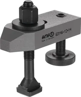 Spanneisen Nr.6314V f.T-Nut 18mm Spann-H.13-46mm Spannschraube