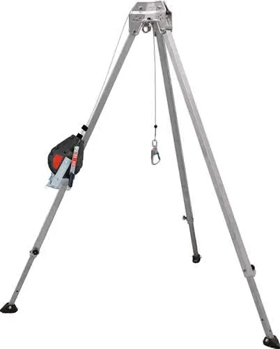 Dreibaum m.Höhensicherungsgerät EN 795b PSA III 19,0kg Alu.MAS
