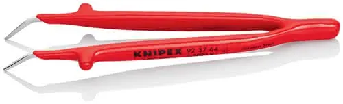 Präzisionspinzette L.150mm 45Grad gew.verchr.KNIPEX