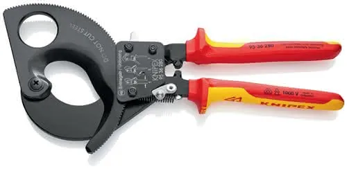 Kabelschneider Gesamt-L.280mm max.52 (380 mm²)mm Mehrkomp.-Hüllen VDE KNIPEX