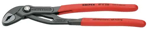 Wasserpumpenzange Cobra®…matic L.250mm Spann-W.46mm pol.Ku.-Überzug KNIPEX