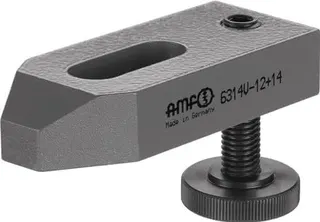 Spanneisen Nr.6314V f.T-Nut 12+14mm Spann-H.10-92mm AMF – Bild 2