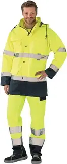 Warnschutzparka Gr.XXL gelb/marine PLANA M