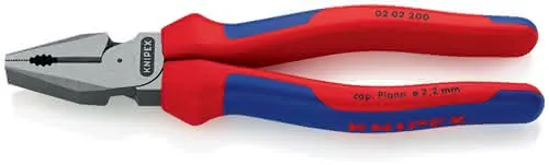 Kraftkombizange L.200mm pol.Mehrkomp.-Hülle KNIPEX