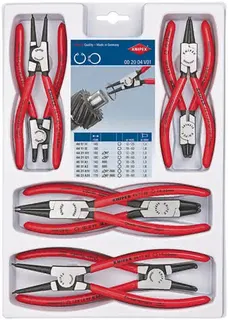 Sicherungsringzangensatz 8-tlg.SB-Lochung 10-60mm KNIPEX