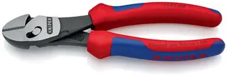 Hochleistungsseitenschneider TwinForce® L.180mm pol.Mehrkomp.-Hülle KNIPEX