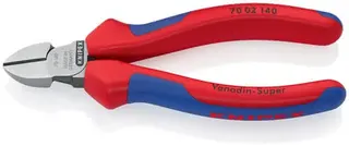 Seitenschneider L.140mm Kopf pol.Mehrkomp.-Hüllen max.1,8mm KNIPEX
