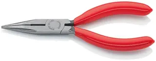Flachrundzange L.140mm flach/rund ger.pol.Ku.-Überzug KNIPEX – Bild 2