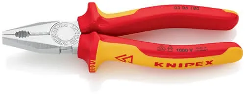 Kombizange L.180mm Mehrkomp.-Hüllen verchr.VDE KNIPEX