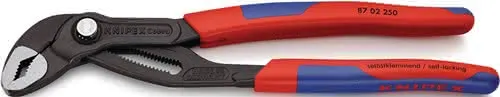 Wasserpumpenzange Cobra® L.250mm Spann-W.46mm pol.Mehrkomp.-Hülle KNIPEX