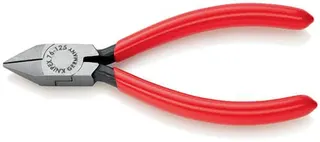 Seitenschneider L.125mm Form 8 Facette ja,kl.Kopf pol.Ku.-Überzug KNIPEX
