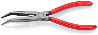 Flachrundzange L.200mm pol.40Grad gew.Ku.-Überzug KNIPEX – Bild 3