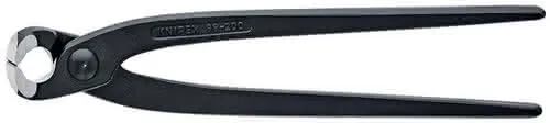 Monierzange L.200mm pol.schwarz atram.KNIPEX