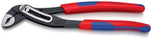 Wasserpumpenzange Alligator® L.250mm Spann-W.46mm pol.Mehrkomp.-Hüllen KNIPEX