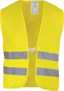 Warnweste Gr.univ.gelb EN 20471 Kl.2 ASA TEX