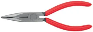 Flachrundzange L.160mm flach/rund 40Grad gew.pol.Ku.-Überzug KNIPEX – Bild 4