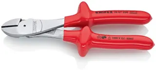 Kraftseitenschneider L.200mm VDE Form 0 tauchisol.KNIPEX