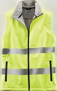 Warnweste Terrax Workwear Gr.XXL gelb EN 20471 Kl.1 TERRAX