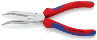Flachrundzange L.200mm verchr.40Grad gew.Mehrkomp.-Hülle KNIPEX – Bild 2