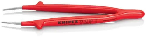 Präzisionspinzette L.150mm ger.verchr.KNIPEX