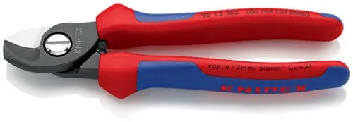 Kabelschere L.165mm Mehrkomp.-Hüllen KNIPEX