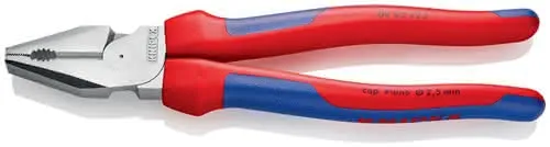 Kraftkombizange L.225mm verchr.Mehrkomp.-Hülle KNIPEX