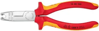 Abmantelungszange L.165mm verchr.Mehrkomp.-Hüllen KNIPEX