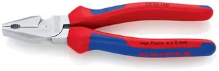 Kraftkombizange L.180mm verchr.Mehrkomp.-Hülle KNIPEX