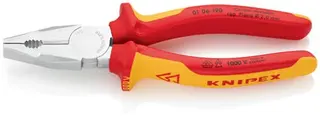 Kombizange L.190mm verchr.Mehrkomp.-Hüllen VDE KNIPEX