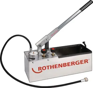 Prüfpumpe RP 50 0-60bar R 1/2 Zoll Saugvolumen p.Hub ca.45 ml Edelstahl
