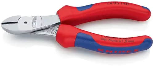 Kraftseitenschneider L.140mm Form 0 Mehrkomp.-Hülle KNIPEX