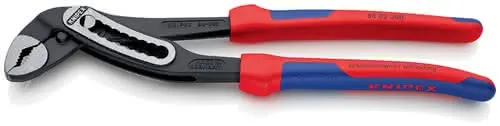 Wasserpumpenzange Alligator® L.300mm Spann-W.60mm pol.Mehrkomp.-Hüllen KNIPEX