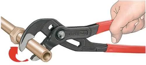 Wasserpumpenzange Cobra® L.250mm Spann-W.46mm pol.Ku.-Überzug Quick Set
