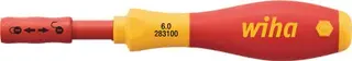 Bithalter SoftFinish electric slimVario VDE Gesamt-L.160mm f.6mm slimBits WIHA