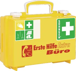 Erste Hilfe Koffer Extra Büro B260xH170x T110ca.mm leuchtgelb SÖHNGEN – Bild 3