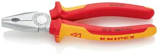 Kombizange L.200mm Mehrkomp.-Hüllen verchr.VDE KNIPEX